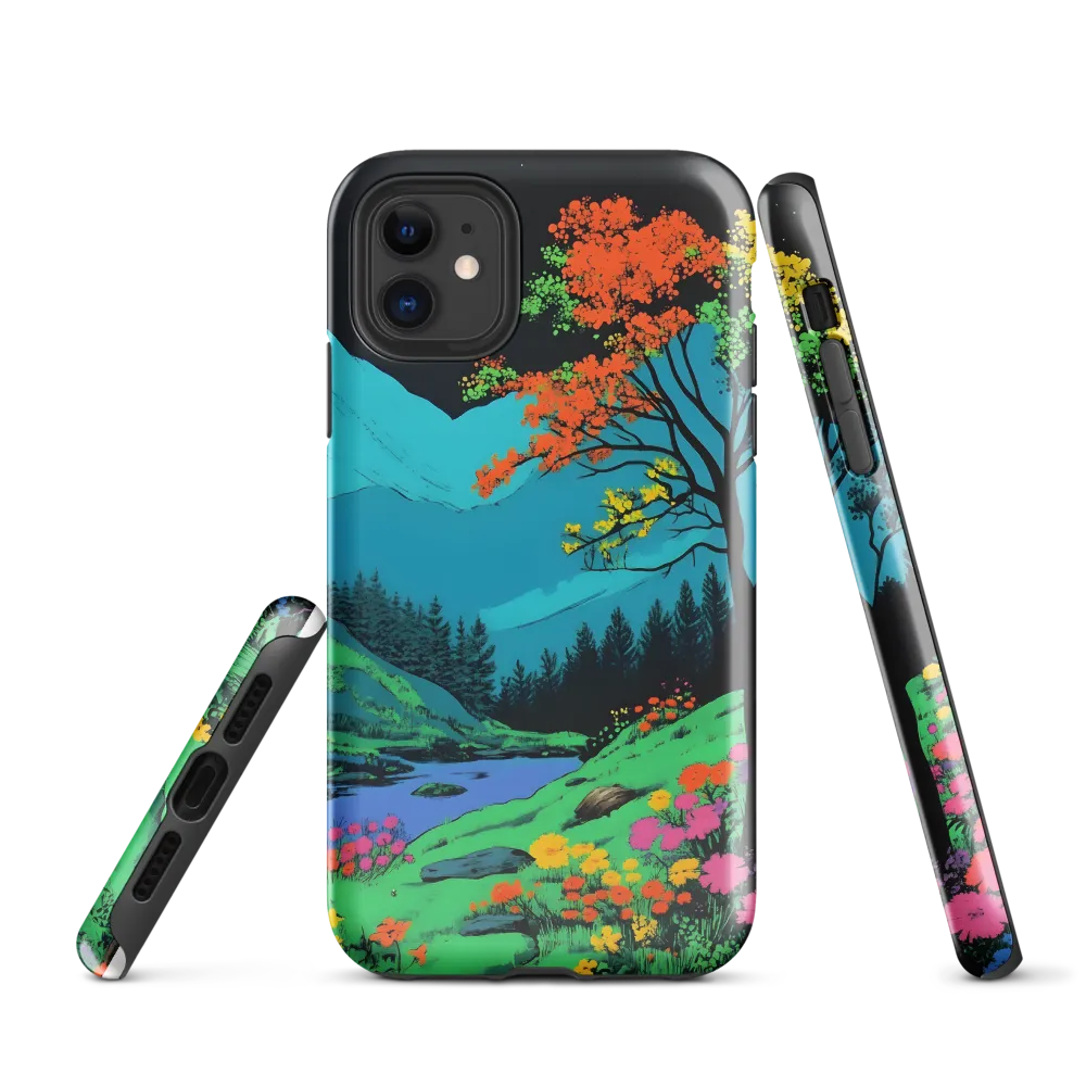 Neon Dreams: A Vibrant Landscape