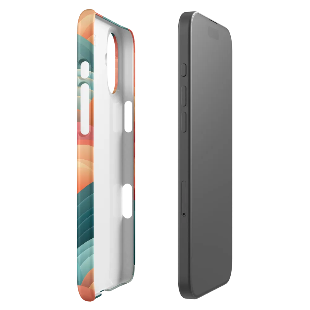 Rhythms of the Waves | Phone Case |  16 Plus | Snap Case | Matte