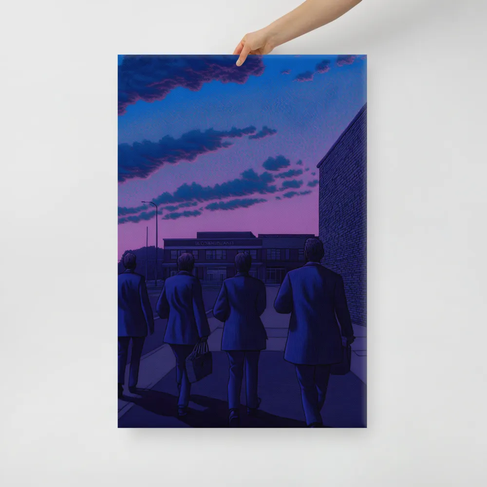 The Twilight Stroll | Canvas | 24″×36″