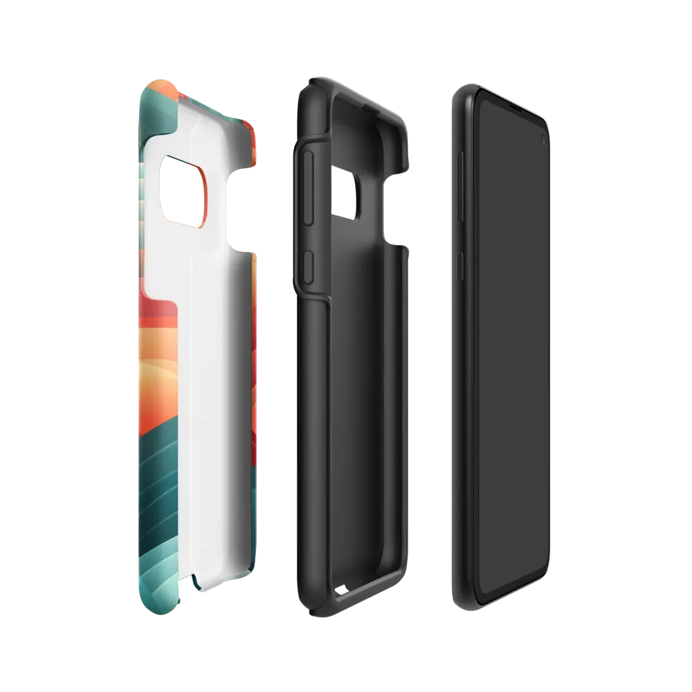 Rhythms of the Waves | Phone Case |  S10e | Tough Case | Matte