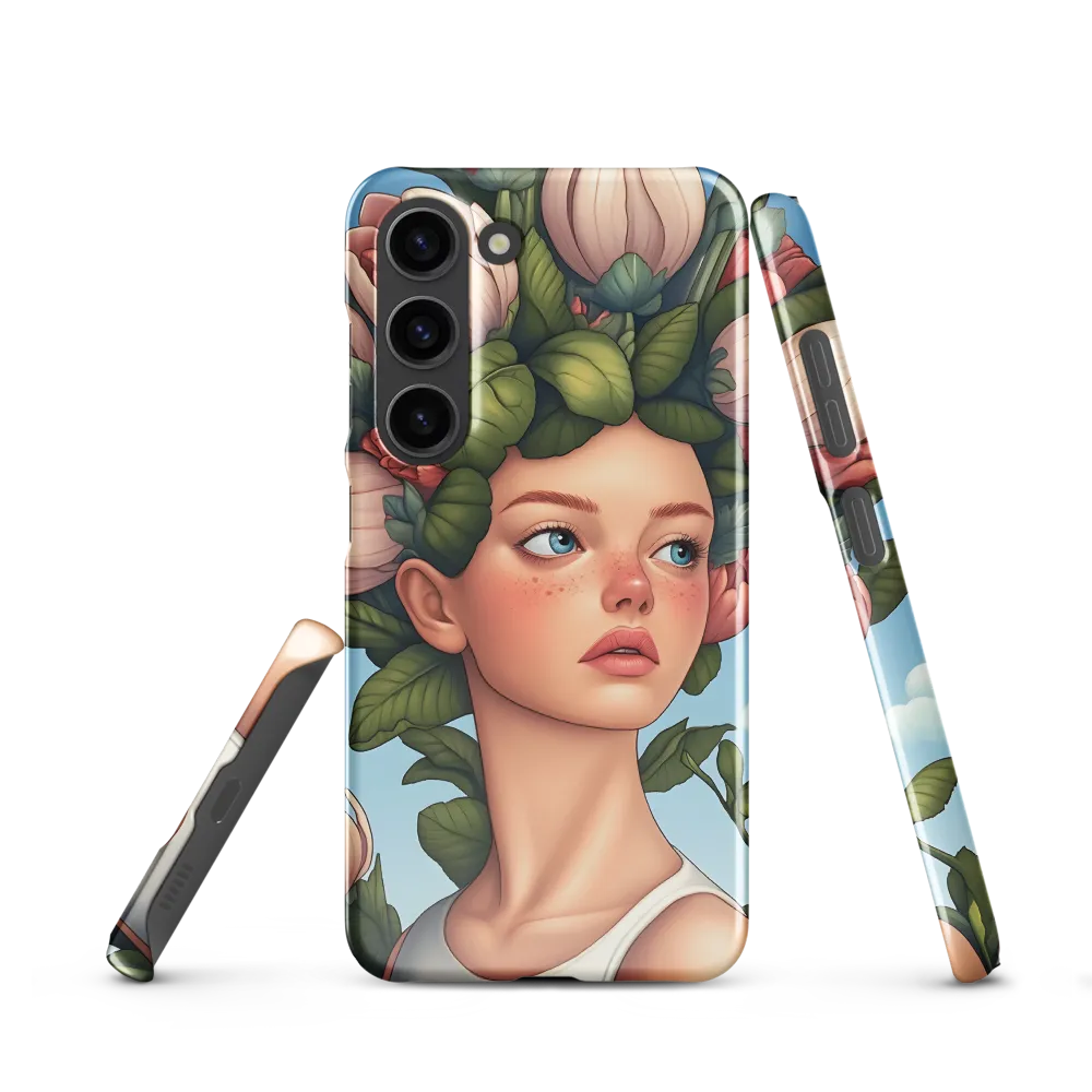 Whispers of Serenity | Phone Case |  S23 | Snap Case | Glossy