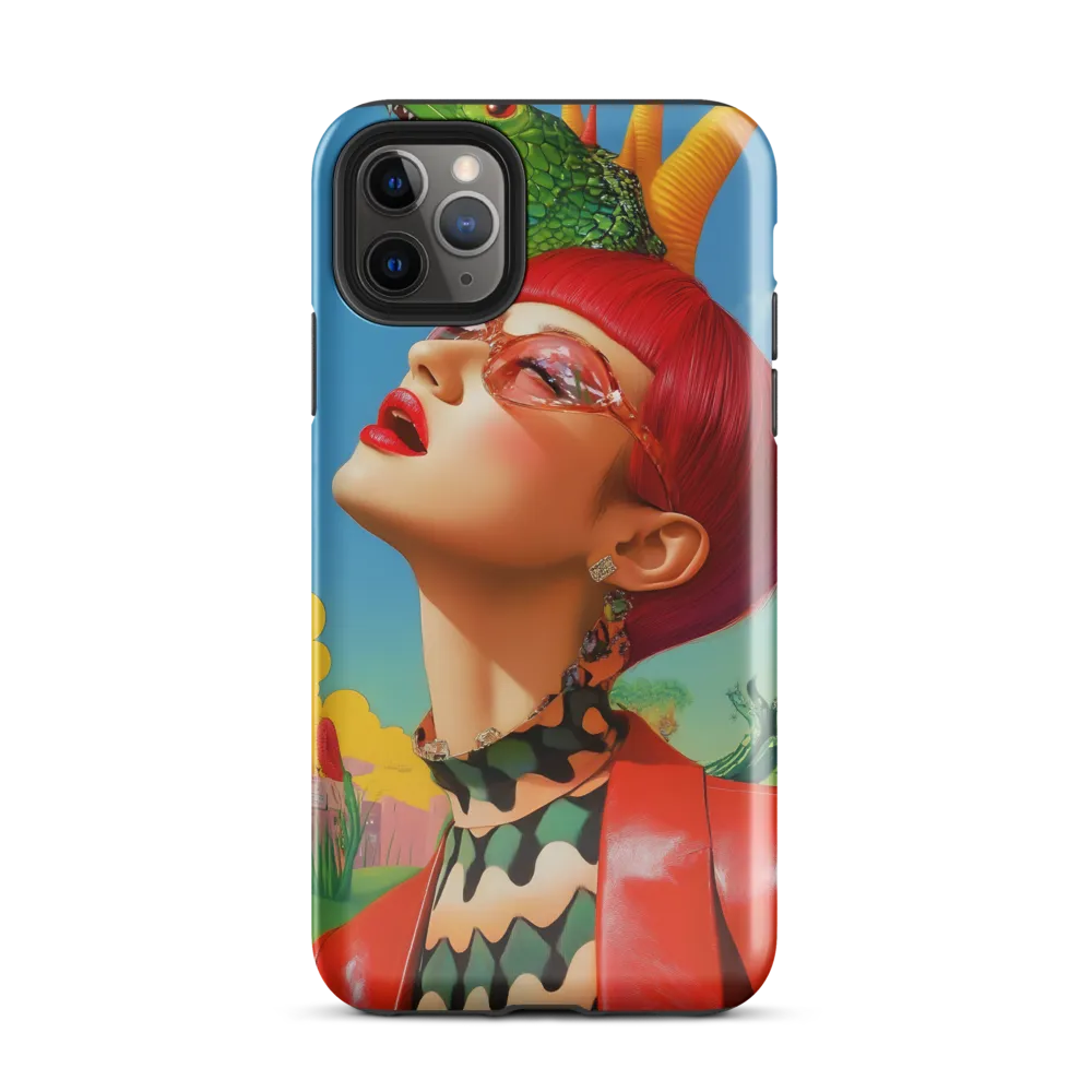 Whimsical Fantasy: A Surreal Portrait | Phone Case |  11 Pro Max | Tough Case | Glossy