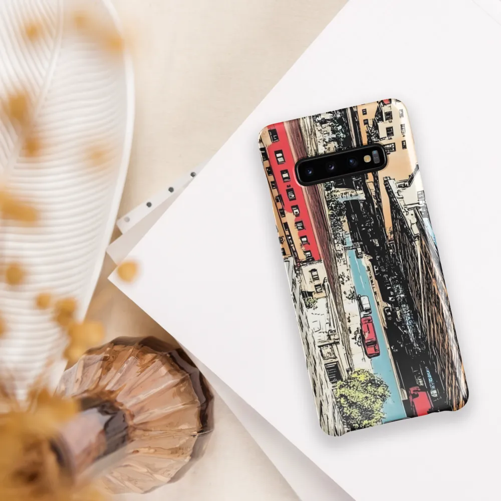 Urban Dynamics: A Bird's Eye View | Phone Case |  S10 Plus | Snap Case | Glossy