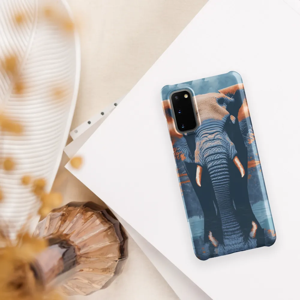 Majestic Reflection: The Elephant's Serenade