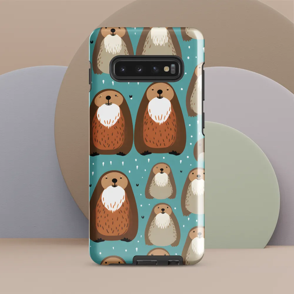 Whimsical Otter Pattern