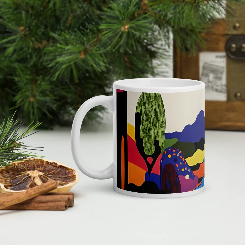 Whimsical Landscape in Color | Mugs | Multiple Sizes & Colors