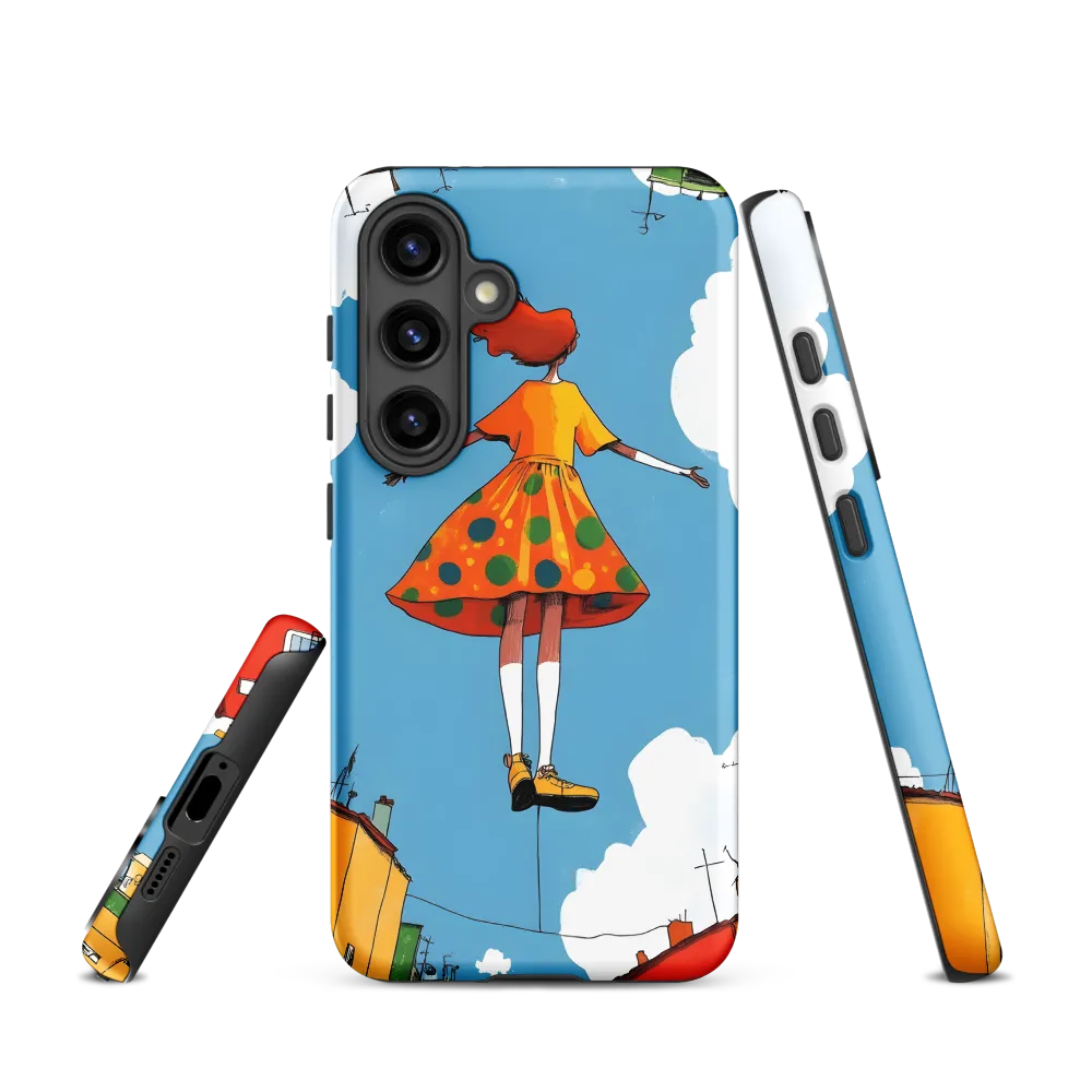 Floating Dreams in a Colorful Sky