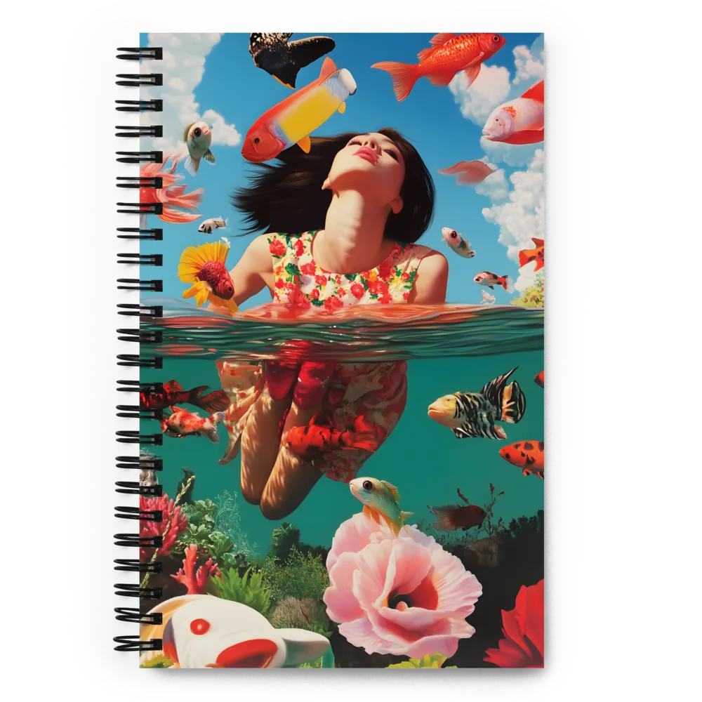 Submerged Harmony | Spiral Notebook