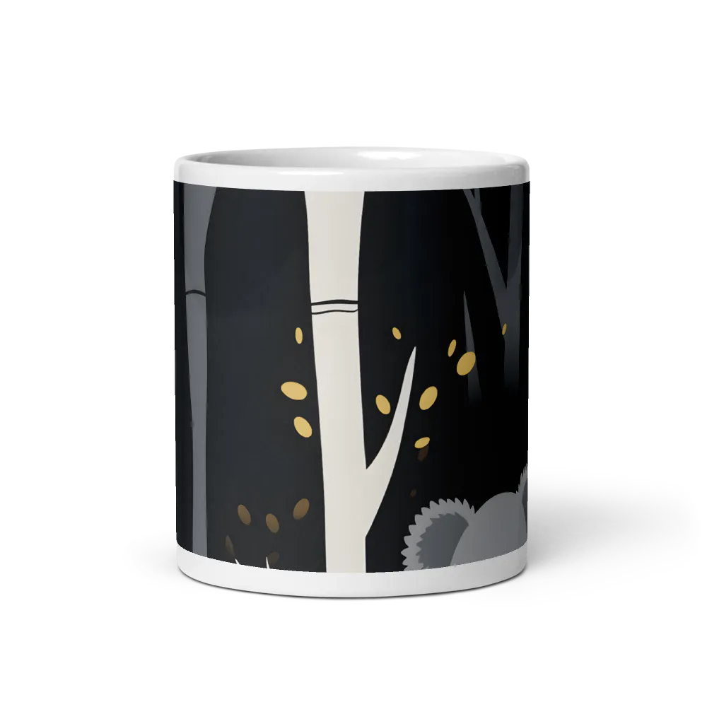 Whimsical Forest Companion | Mug with White inside | 11 oz