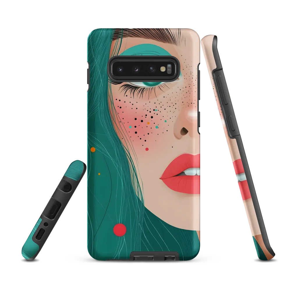 A Playful Portrait: Turquoise Temptation