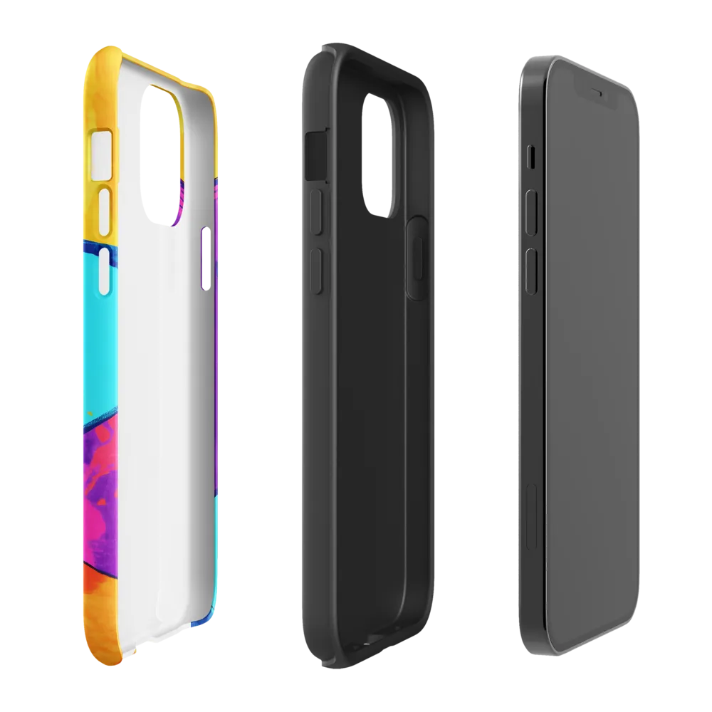 Playful Cubes in Vibrant Harmony | Phone Case |  12 Pro | Tough Case | Glossy