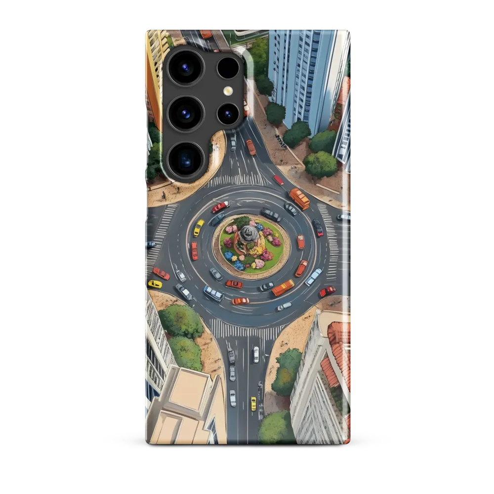 Urban Symphony: Aerial Vision of City Life