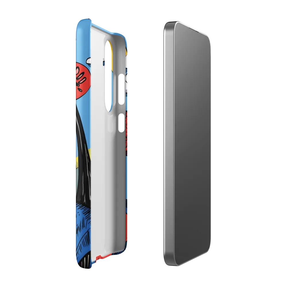 A Playful Journey Through Whimsical Woods | Phone Case |  S24 Plus | Snap Case | Matte