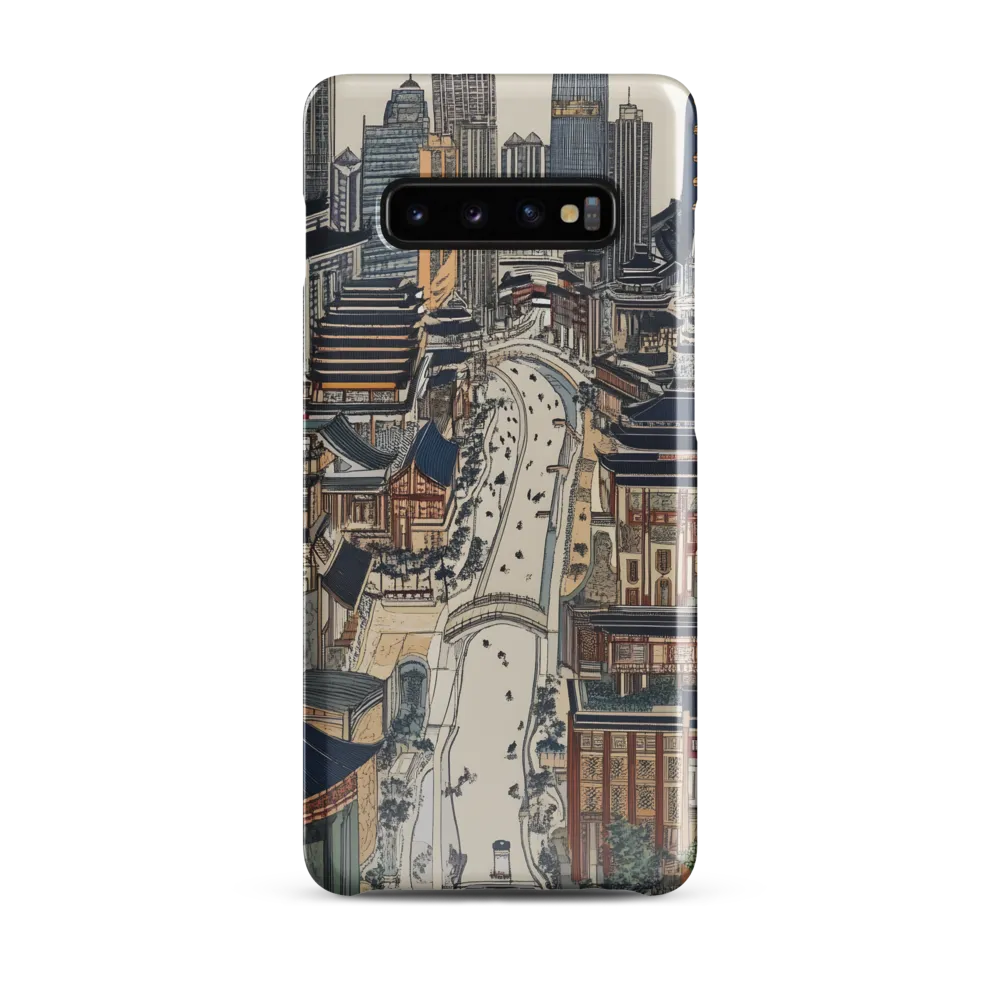 Urban Harmony: A Fusion of Tradition and Modernity | Phone Case |  S10 Plus | Snap Case | Glossy