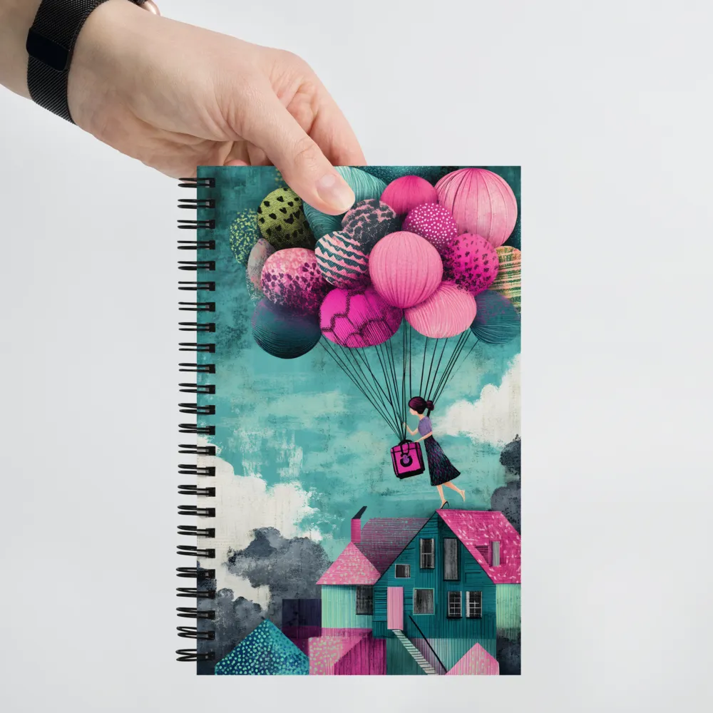 Whimsical Ascension | Spiral Notebook