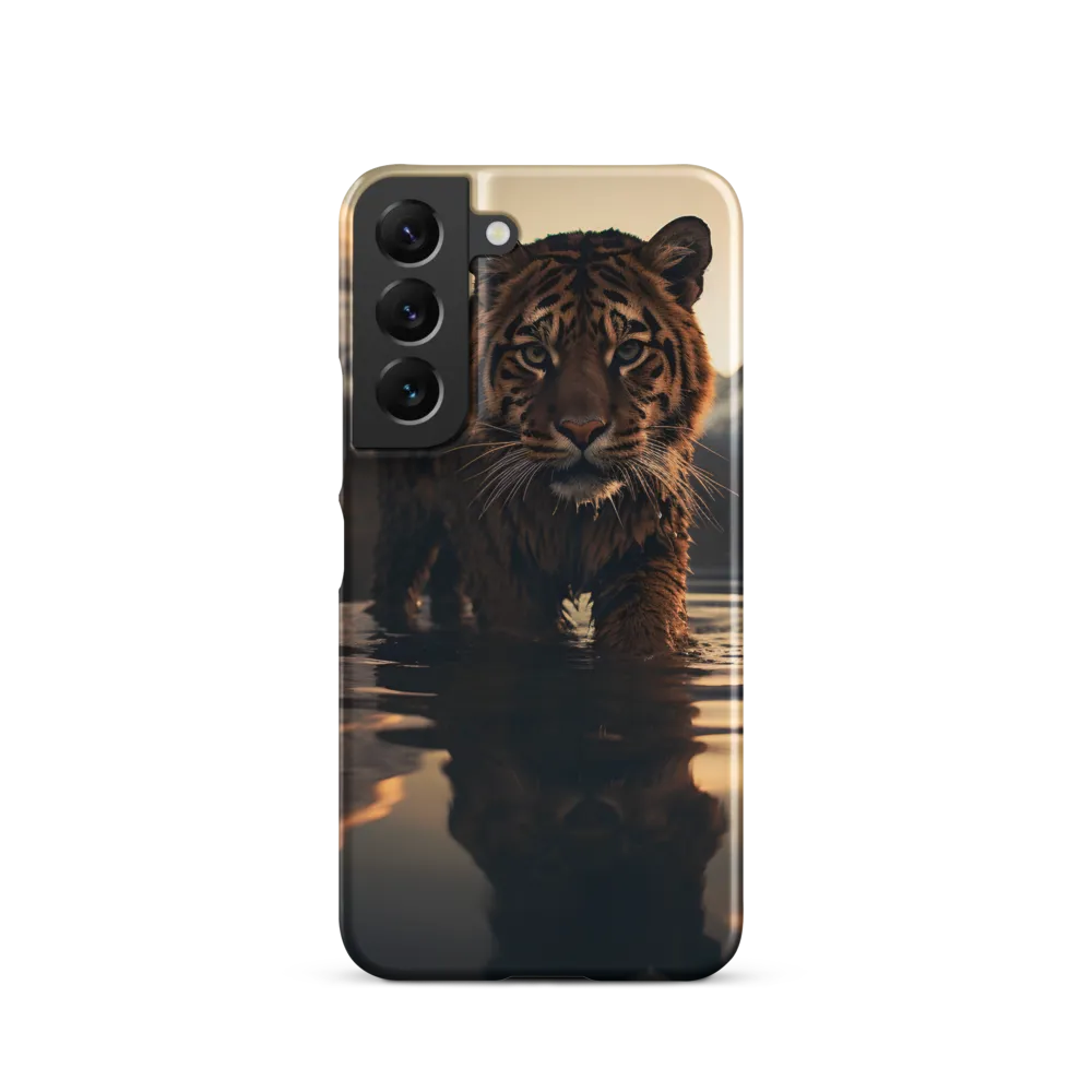 Majestic Reflection: The Tiger's Domain