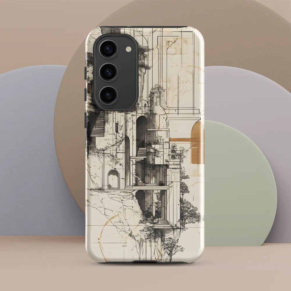 Ethereal Architectures | Phone Case |  S23 Plus | Tough Case | Glossy