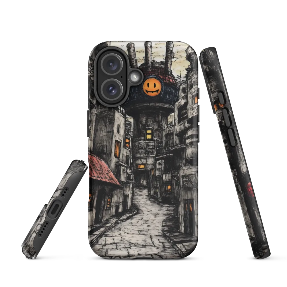 The Smiling Overlord of the Dystopian City | Phone Case |  16 | Tough Case | Matte