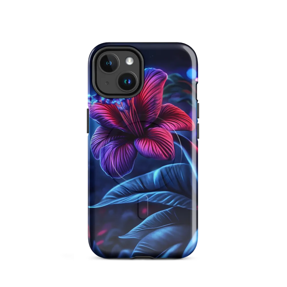 Illuminated Serenity: The Surreal Blossom