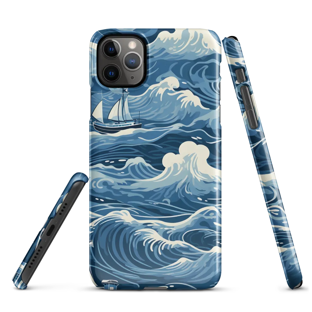 Nautical Dreams: Waves of Adventure | Phone Case |  11 Pro Max | Snap Case | Glossy