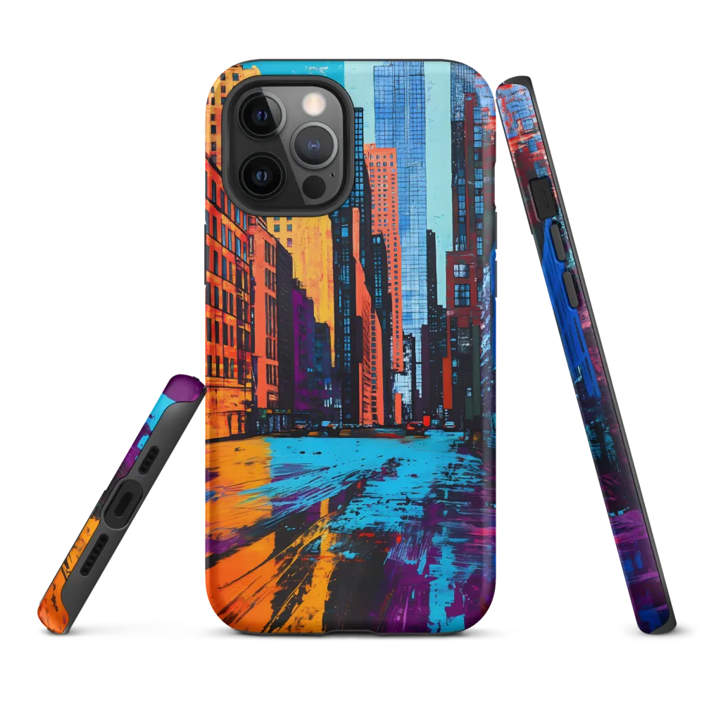 Vibrant Urban Horizons | Phone Case |  12 Pro Max | Tough Case | Matte