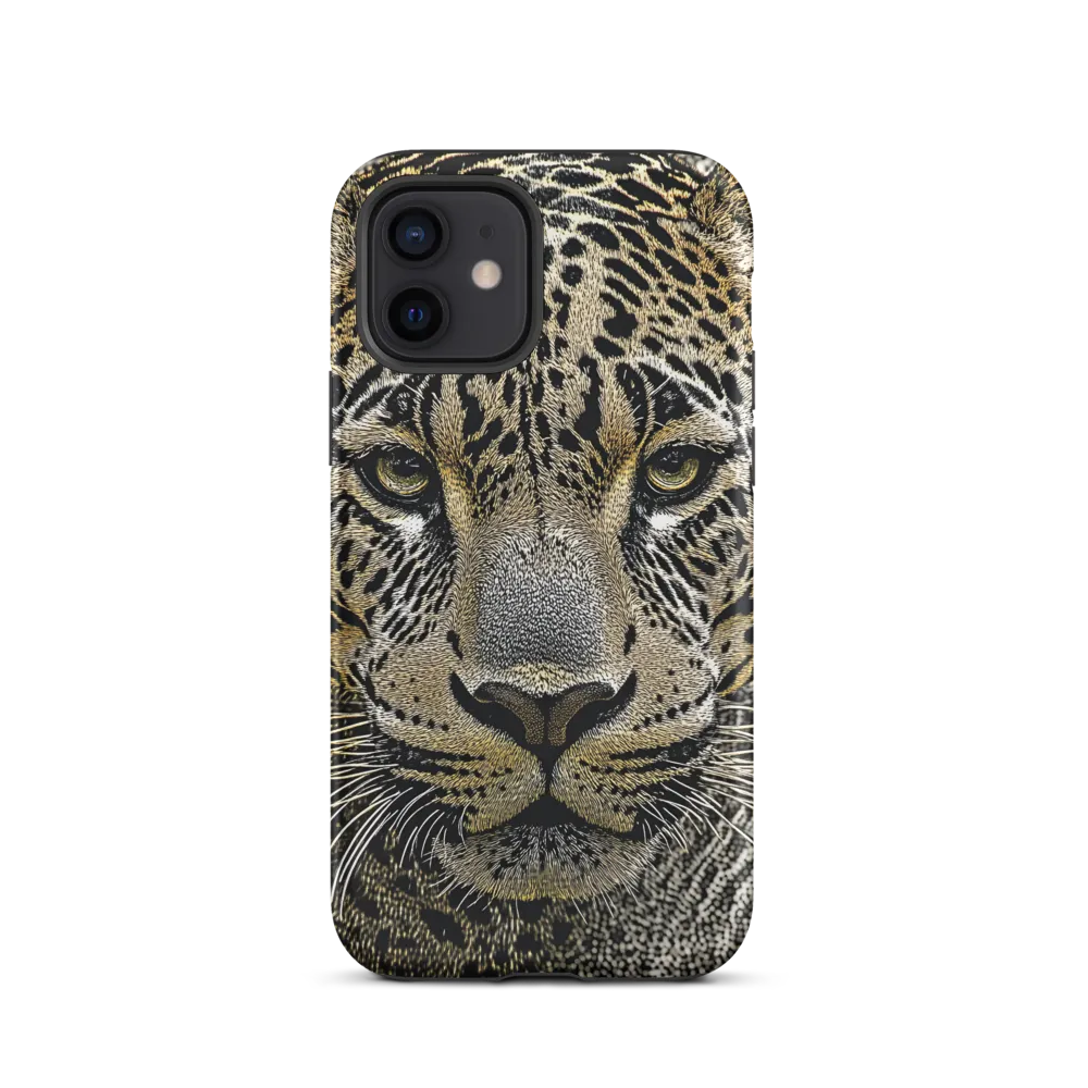 The Majestic Gaze: Portrait of a Leopard