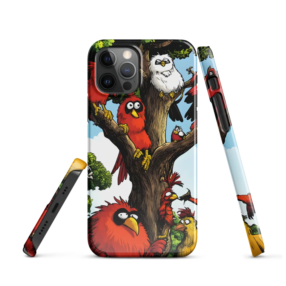 Whimsical Avian Gathering