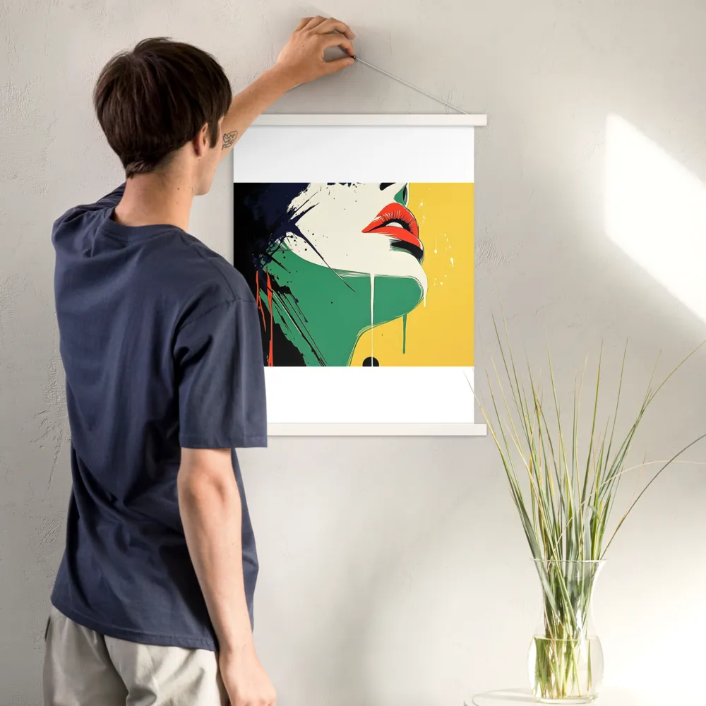 Bold Reflections: A Pop Art Portrait