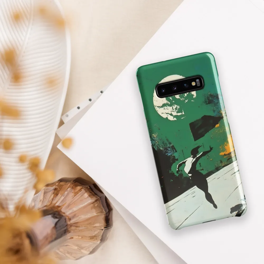 Chasing the Moon | Phone Case |  S10 Plus | Snap Case | Glossy