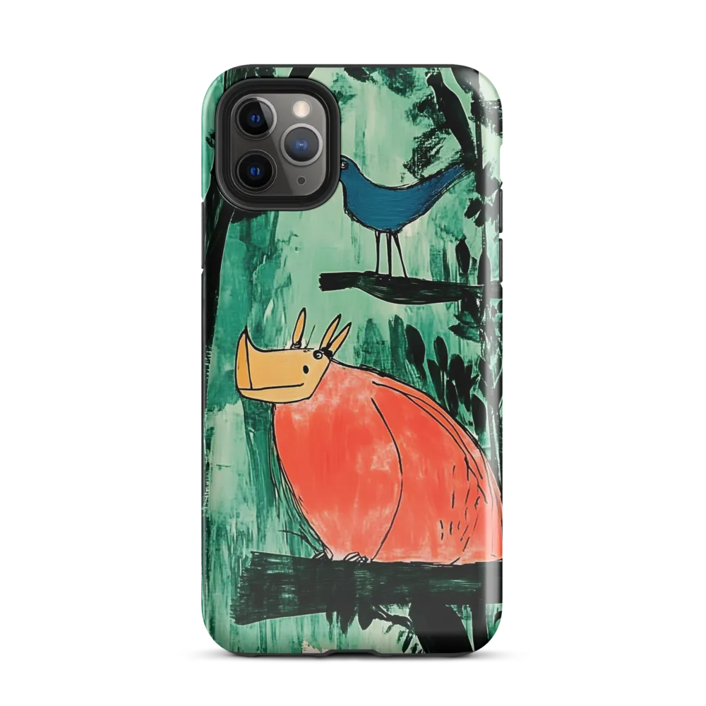 Whimsical Forest Companions | Phone Case |  11 Pro Max | Tough Case | Glossy