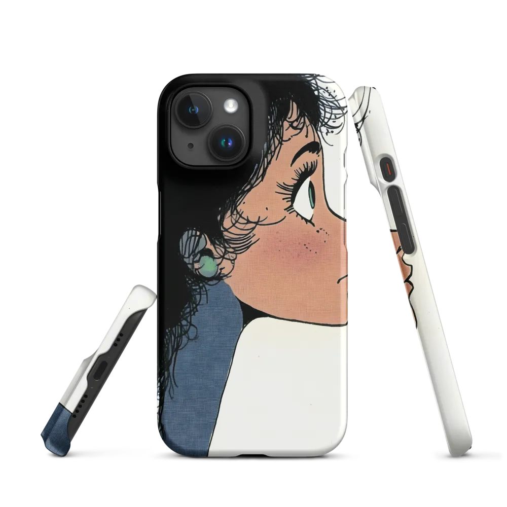 Whispers of Contemplation | Phone Case |  15 | Snap Case | Matte