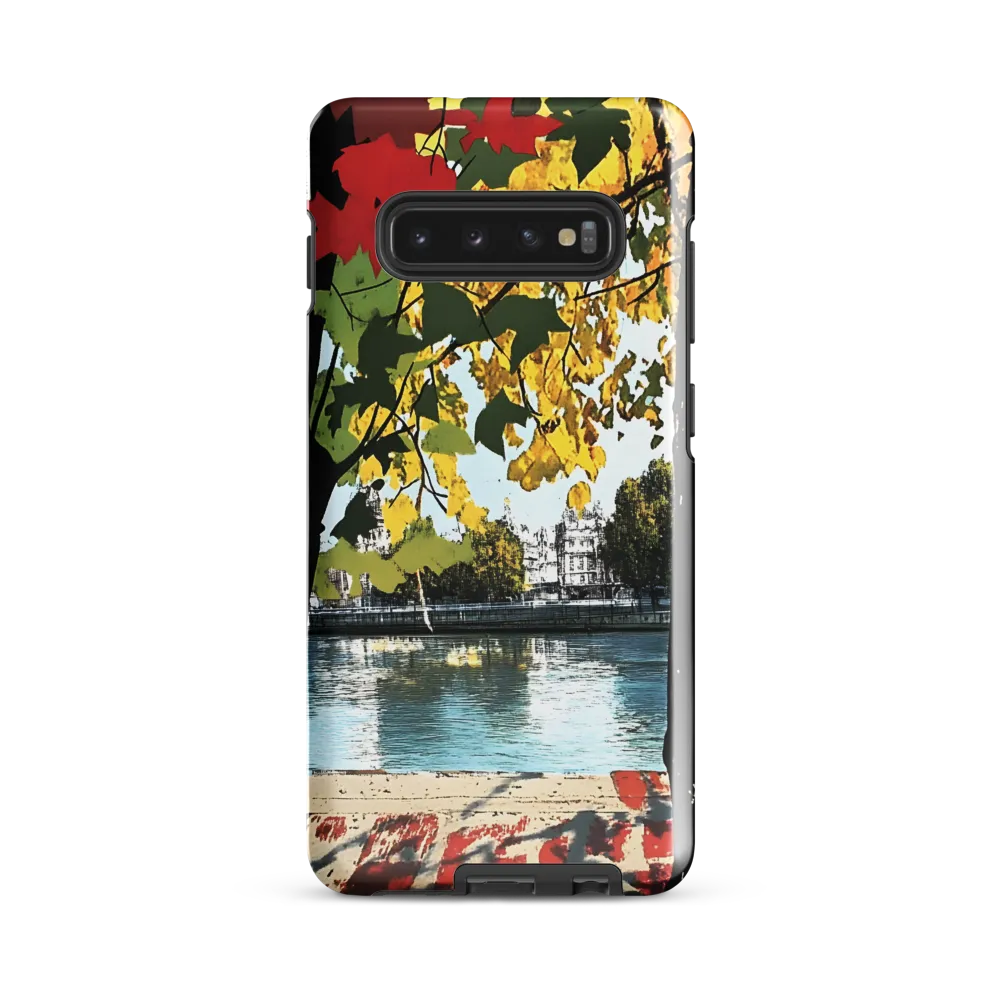 Nostalgic Reflections in Autumn Colors | Phone Case |  S10 Plus | Tough Case | Glossy