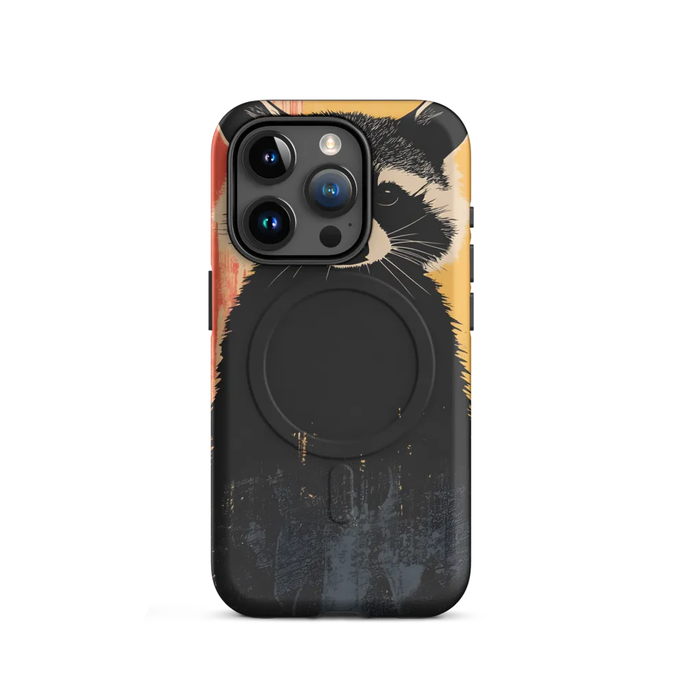 Whimsical Raccoon Portrait