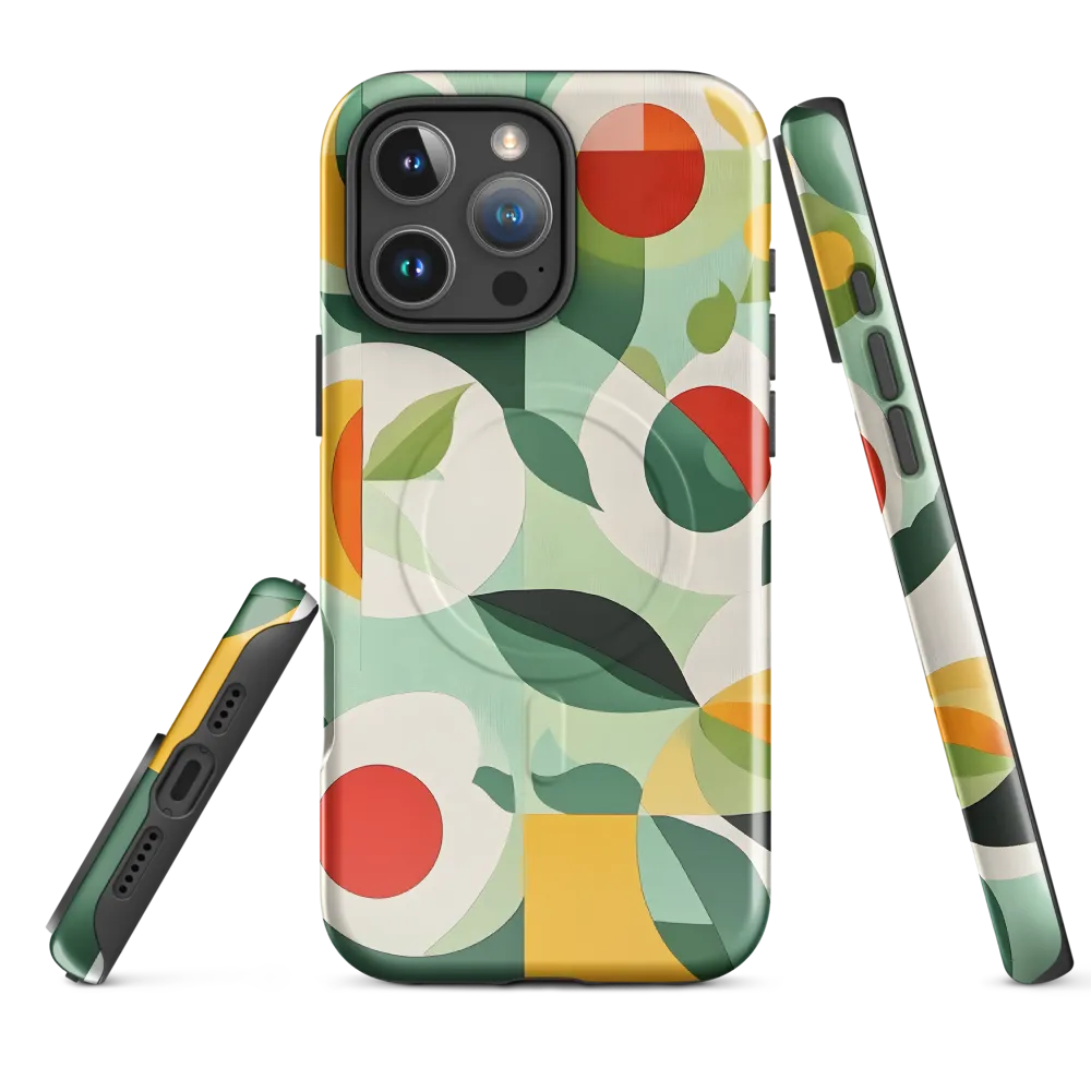 Harmony in Shapes: A Playful Abstract Design