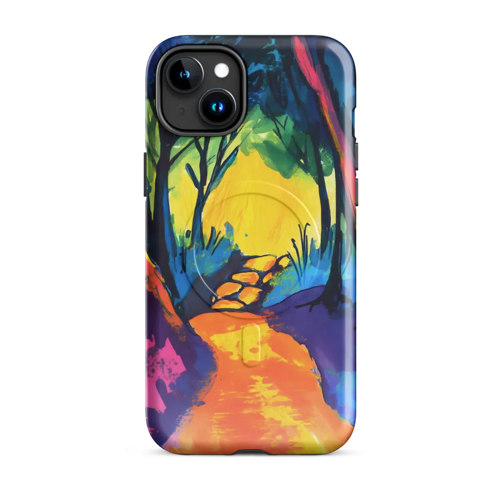 Path Through a Vibrant Forest