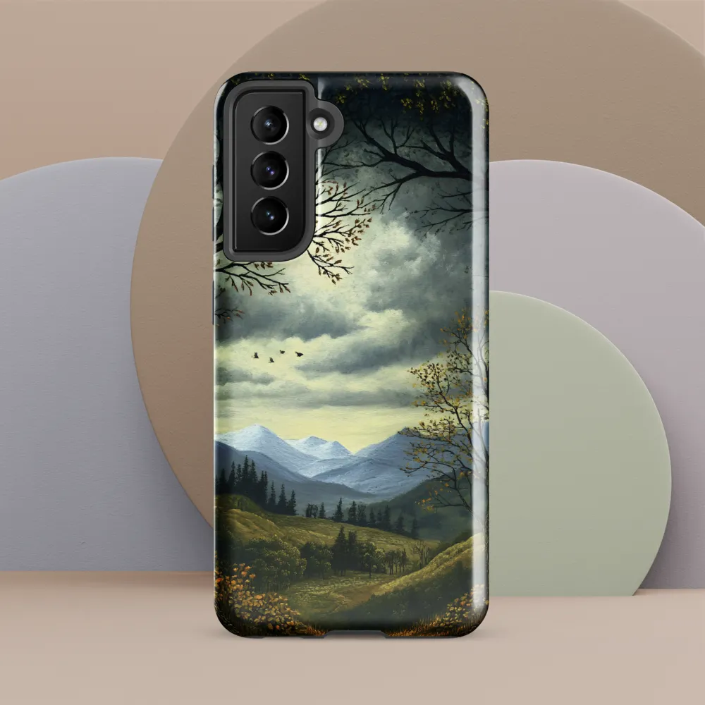 Nature's Embrace: A Tranquil Mountain Landscape