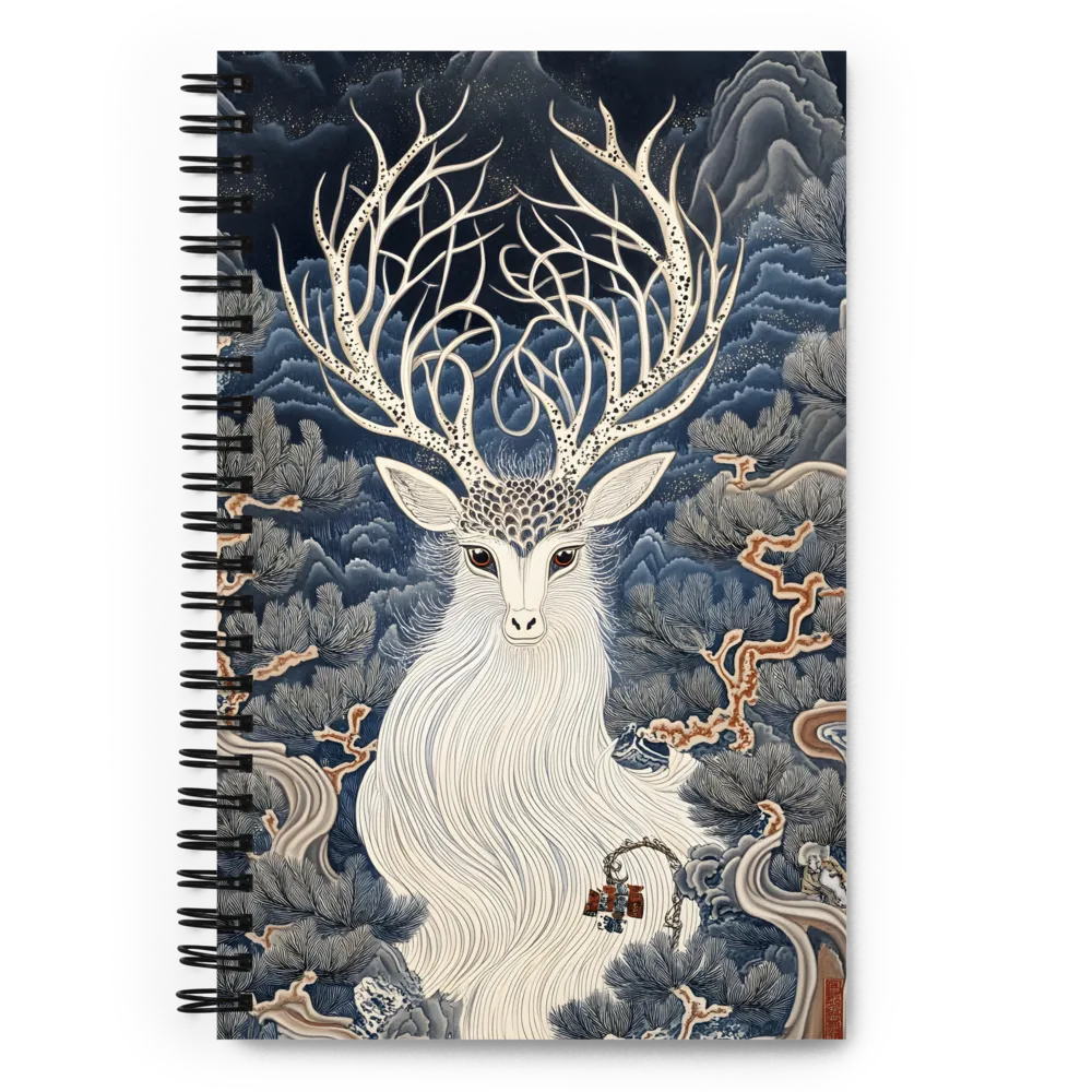 The Enchanted Stag | Spiral Notebook