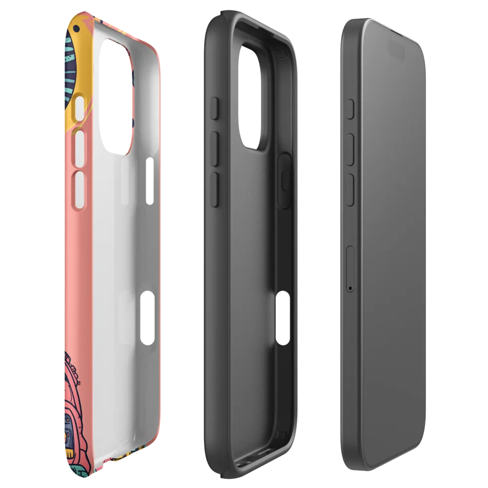 Exploration Beyond: A Digital Astronaut | Phone Case |  16 Pro Max | Tough Case | Matte