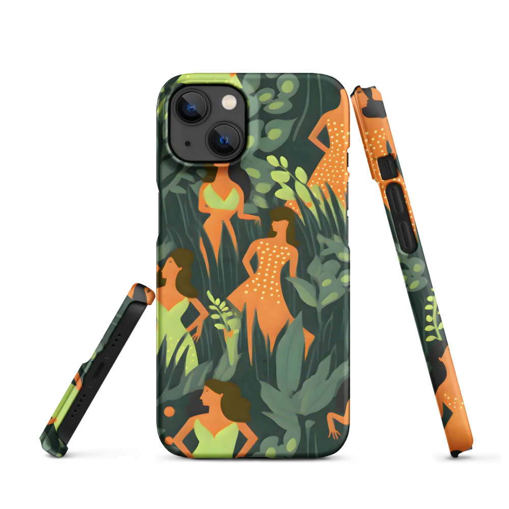 Playful Harmony in Patterns | Phone Case |  13 | Snap Case | Matte