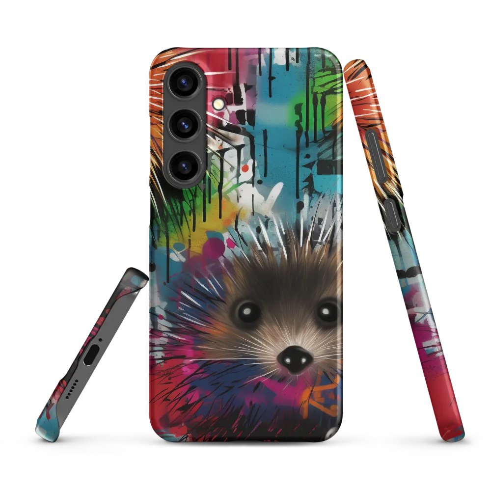 Whimsical Hedgehogs in a Kaleidoscopic Wonderland