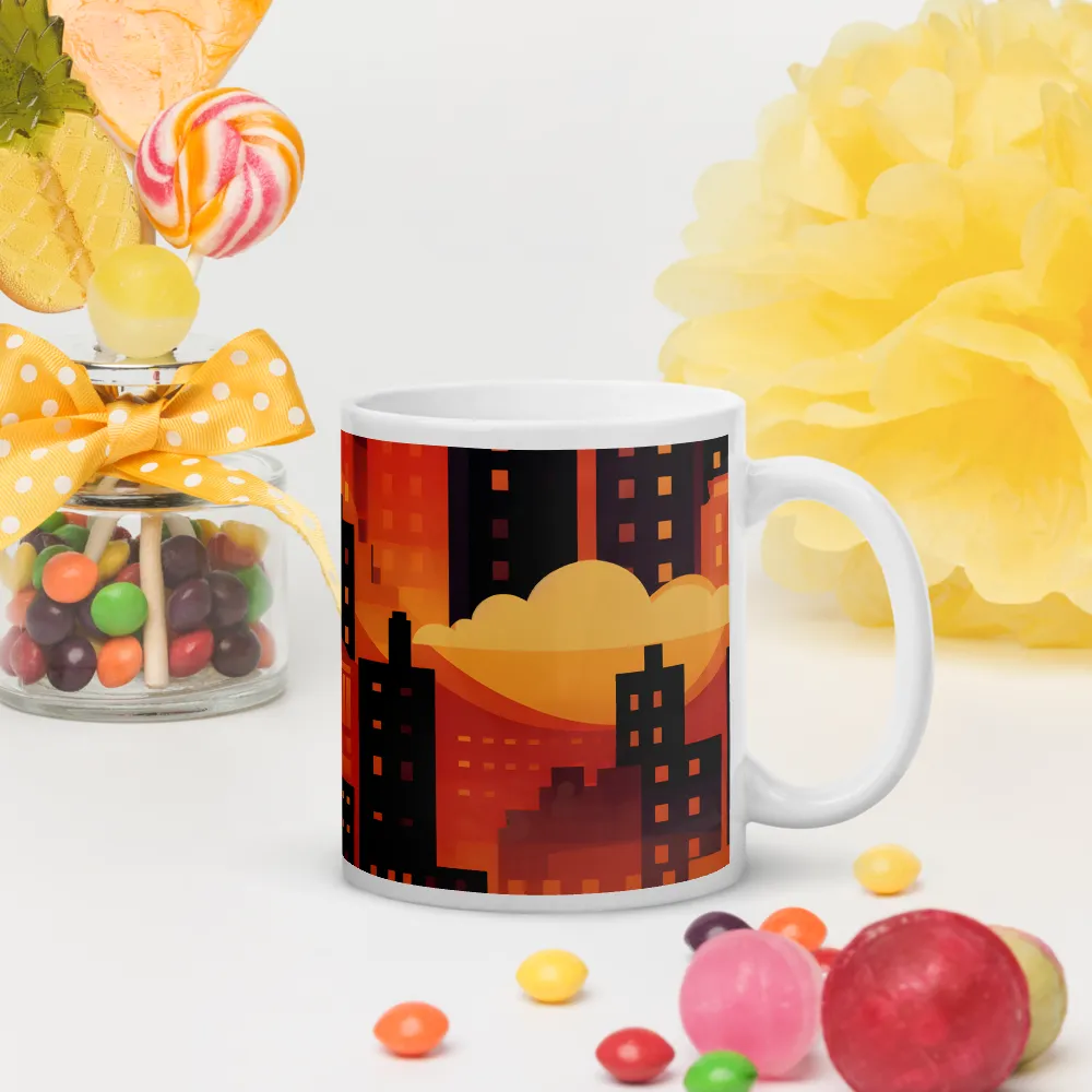 Radiance of the Urban Horizon | Mugs | Multiple Sizes & Colors