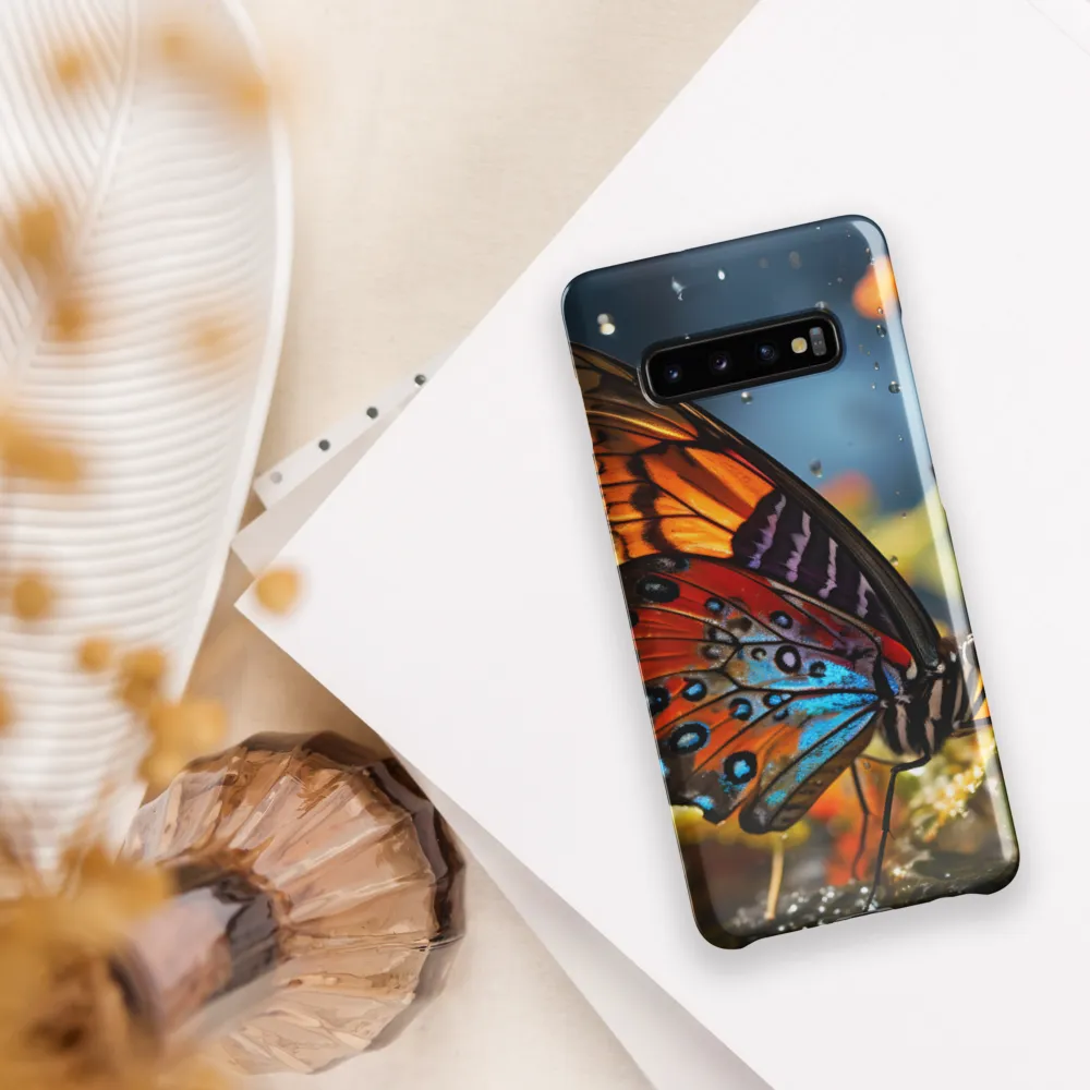 Dance of Colors: The Butterfly's Elegance | Phone Case |  S10 Plus | Snap Case | Glossy