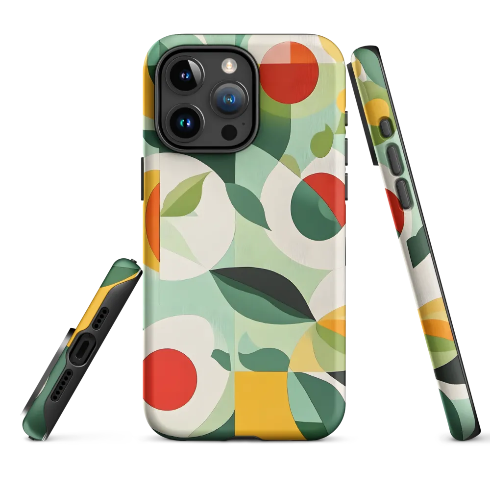 Harmony in Shapes: A Playful Abstract Design