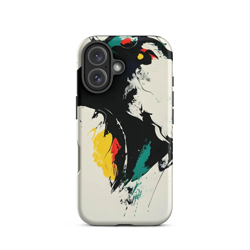 Mythical Abstraction: The Unicorn's Essence | Phone Case