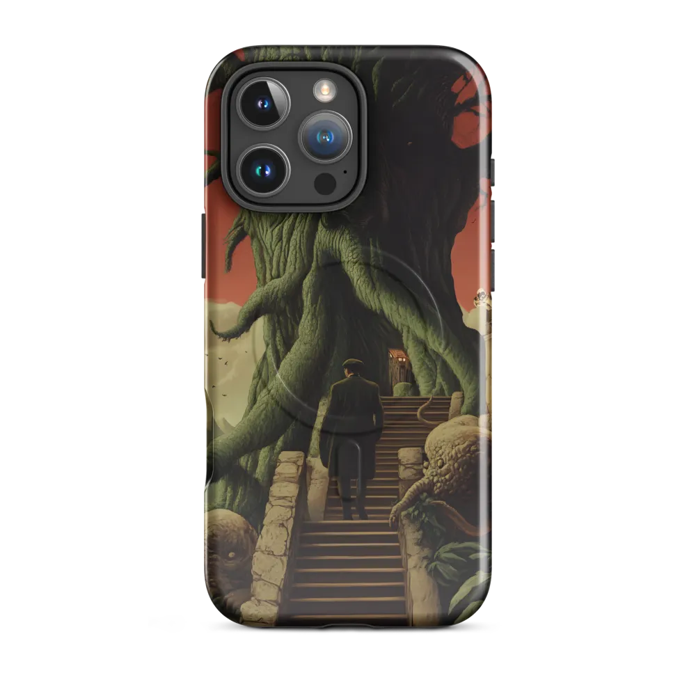 The Whispering Tree | Phone Case |  16 Pro Max | MagSafe® Tough Case | Glossy