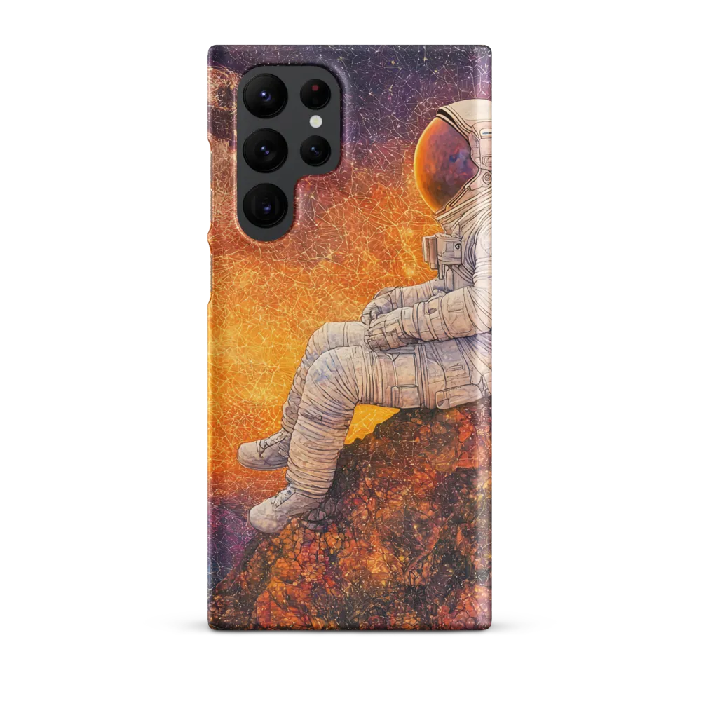 Cosmic Contemplation | Phone Case |  S22 Ultra | Snap Case | Matte