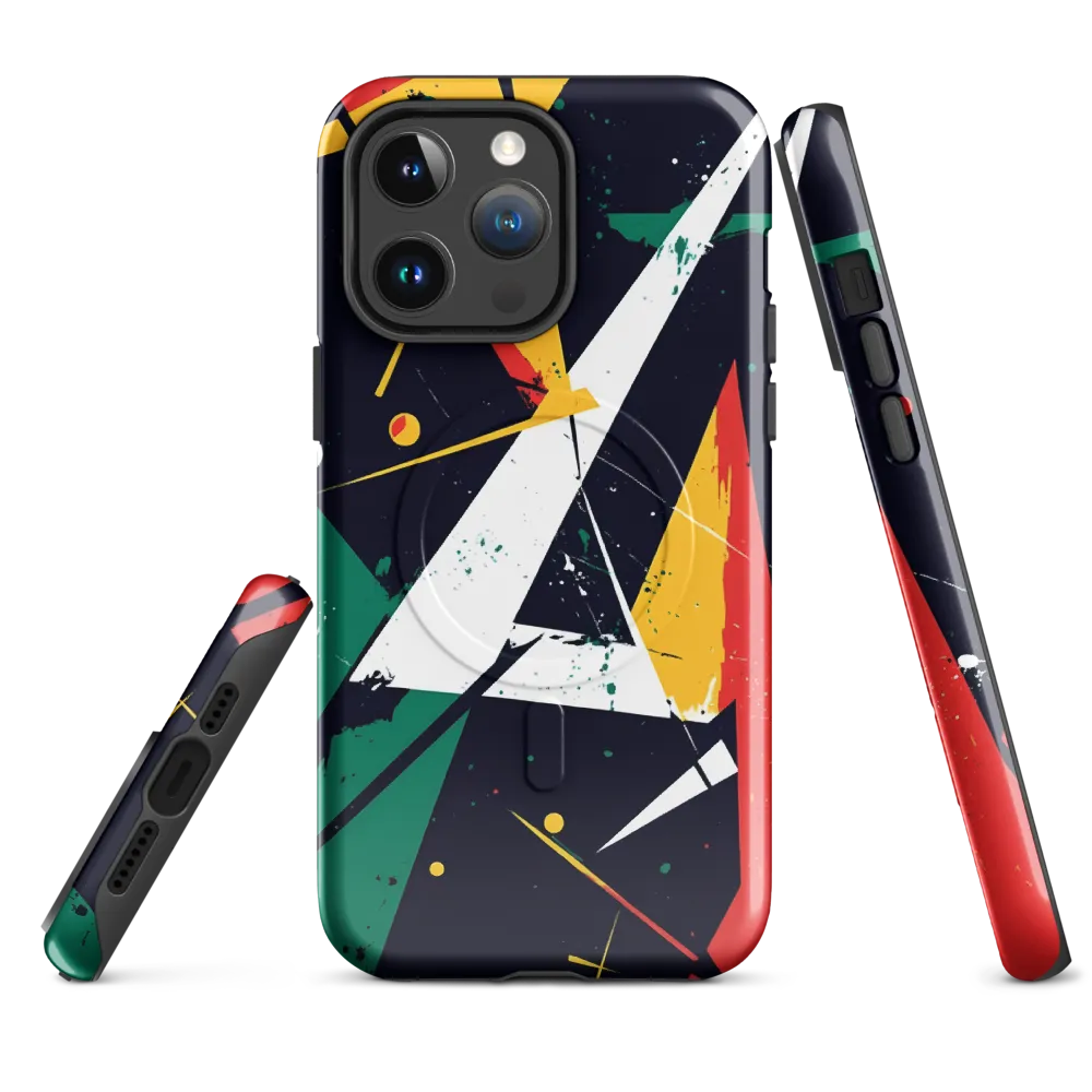 Dynamic Geometries | Phone Case |  14 Pro Max | MagSafe® Tough Case | Glossy