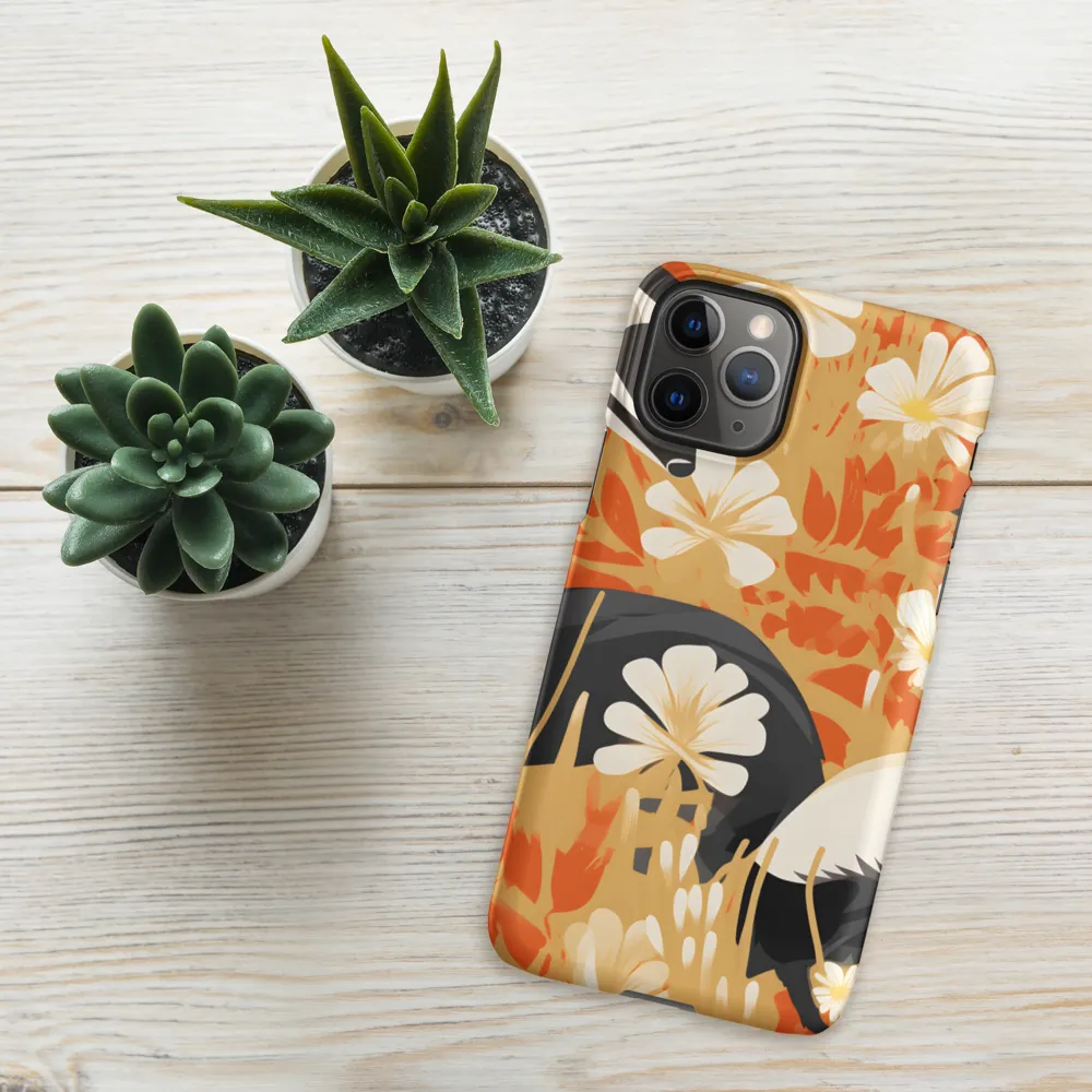 Whimsical Badgers in Bloom
