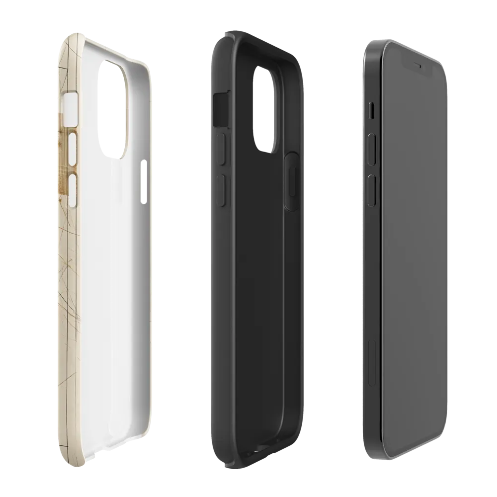 Elegance in Lines | Phone Case |  12 | Tough Case | Glossy