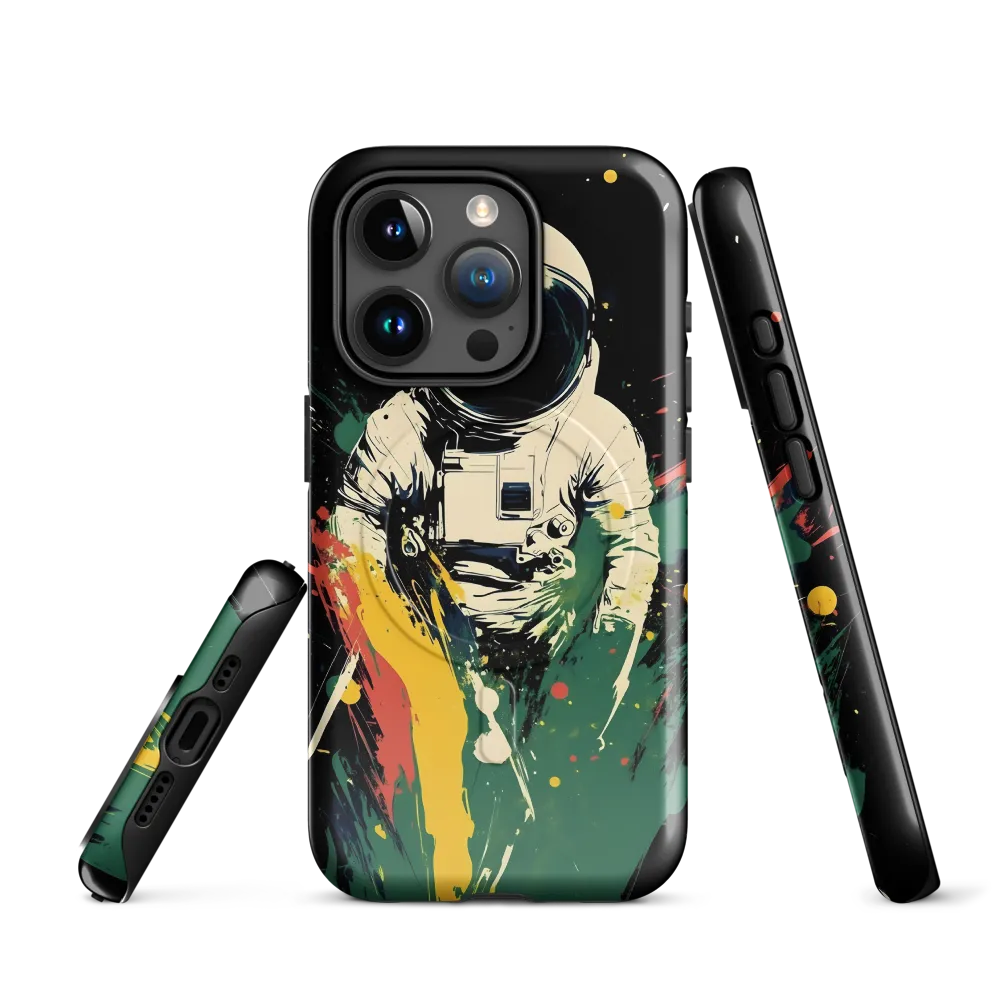 Cosmic Splash: The Astronaut's Journey